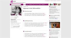 Desktop Screenshot of dgzh.de